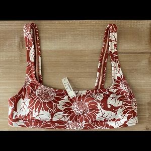 NWT Madewell bikini top